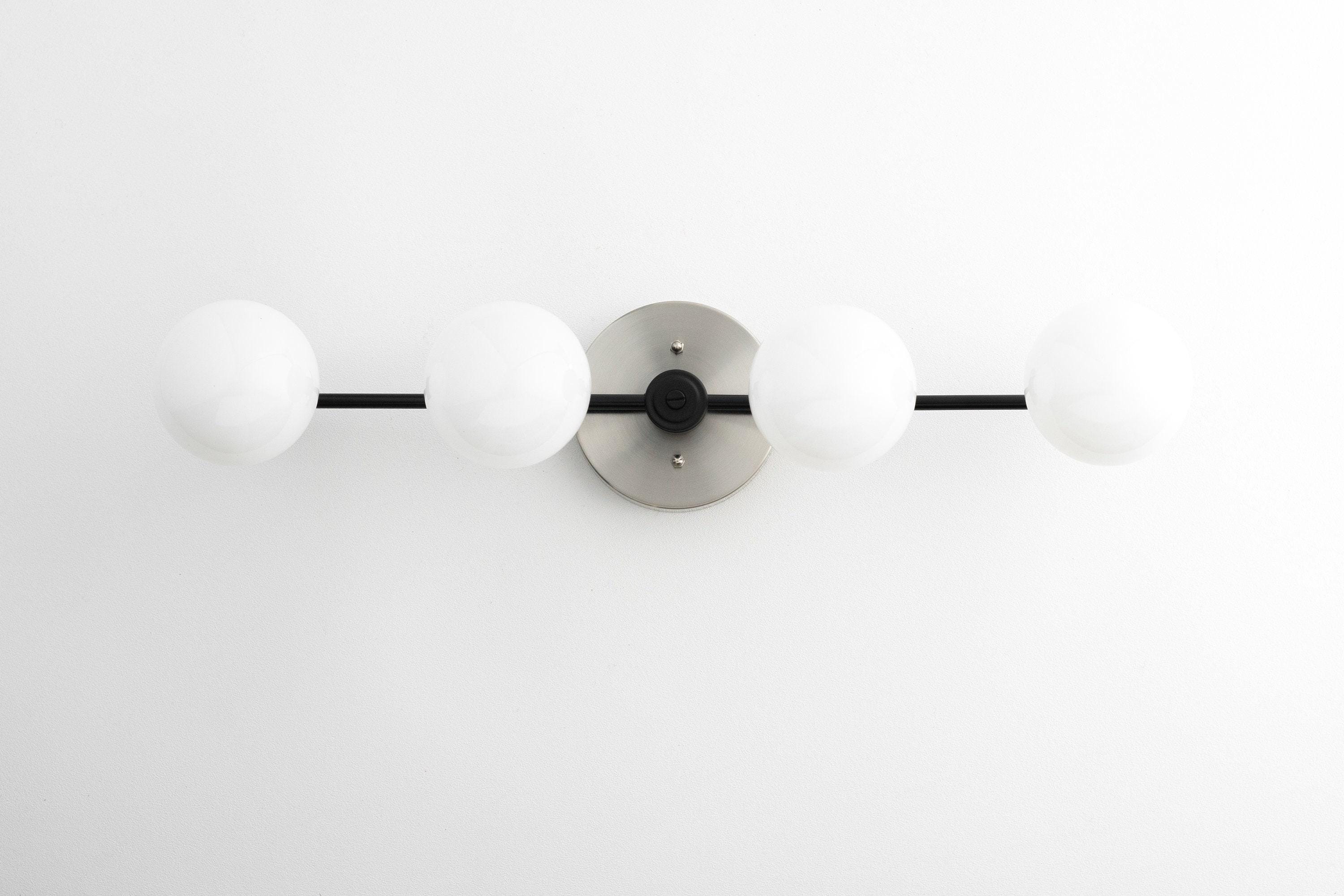 Glorica Glass Long Vanity Light - Modern Minimalist Wall Sconce Design T323