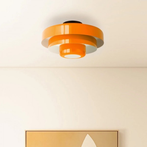 Veleora Triple Layer Disc Ceiling Light - Bauhaus Colorful Design S361