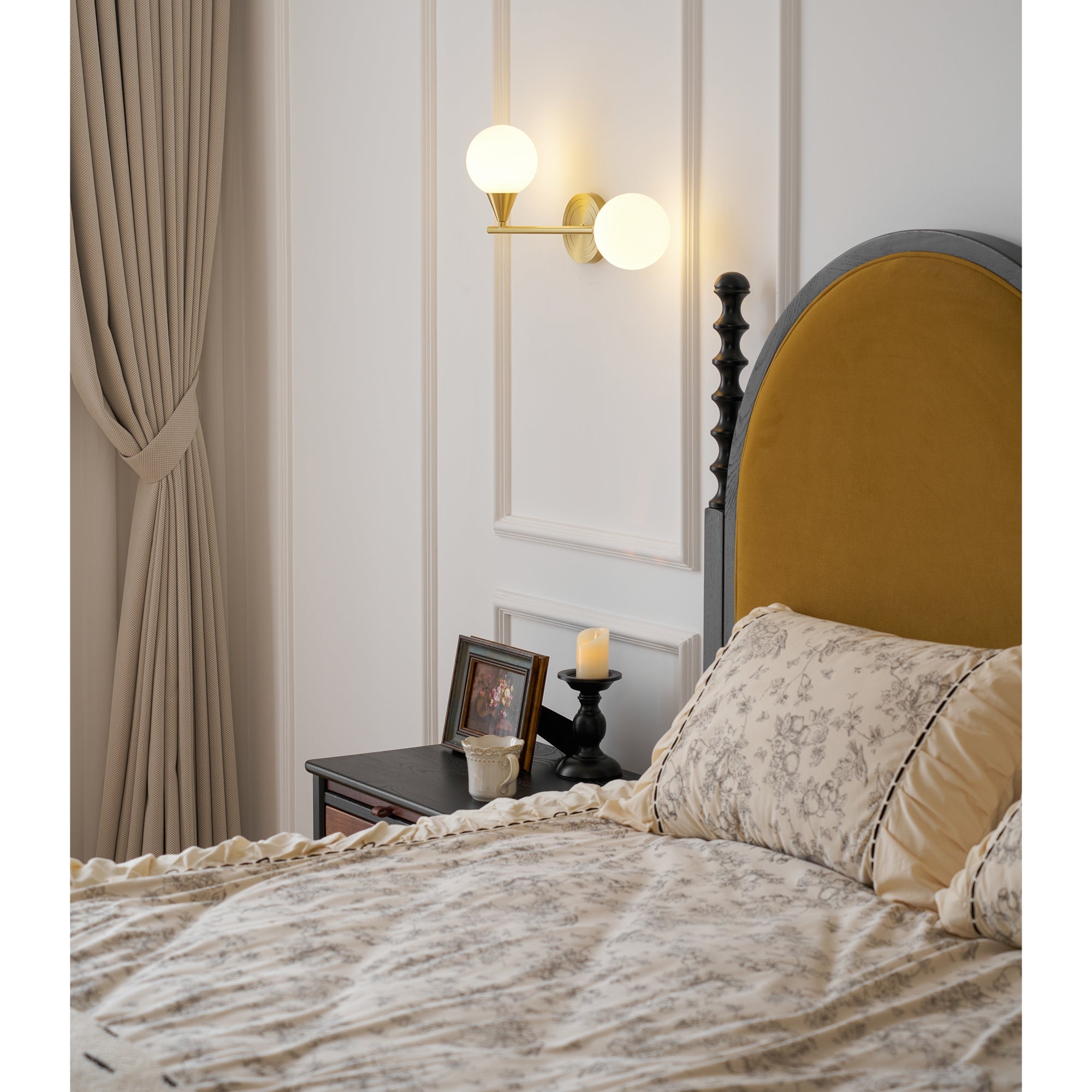 Holten Brass Armed Sconce T1633