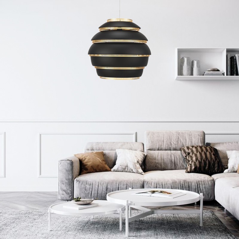 Classic Multilayer Beehive Pendant Light