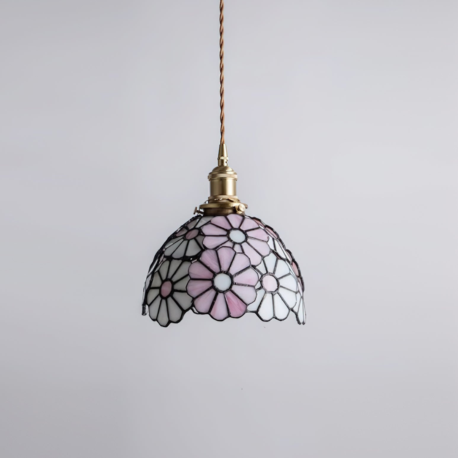 Suka Floral Plug In Pendant Lamp T1356