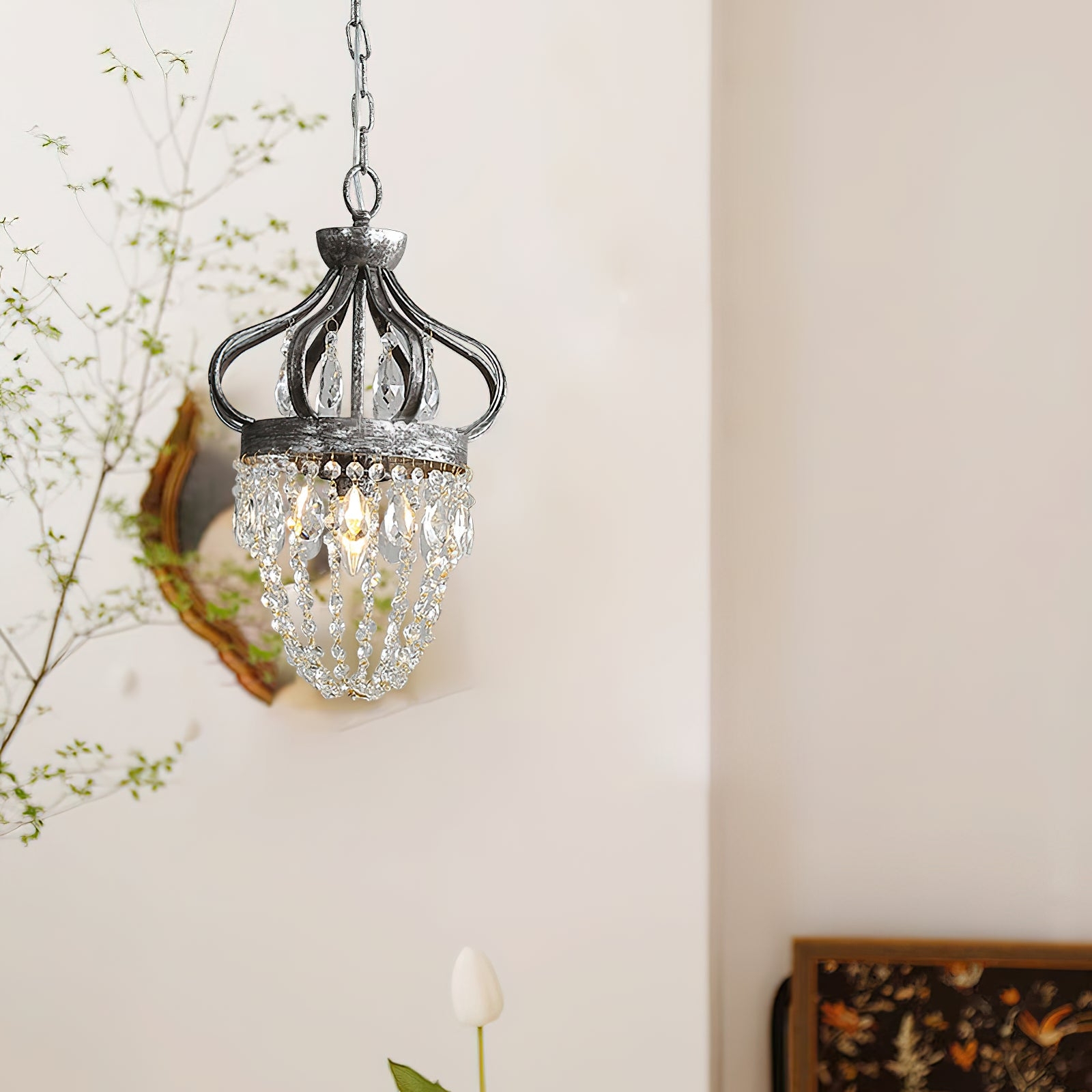 Abella Tear Drop Chandelier T1741