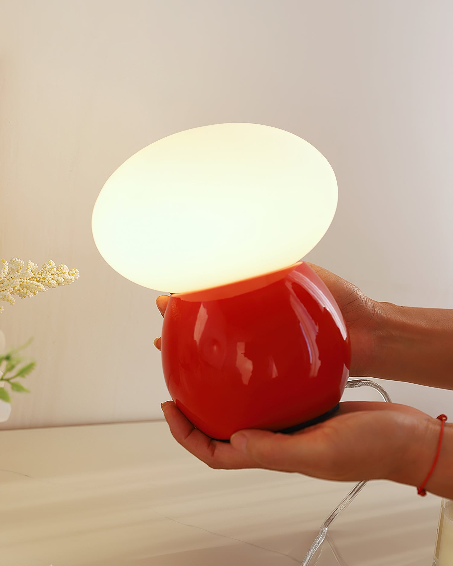 Modern Cream Style Mushroom Table Lamp M224