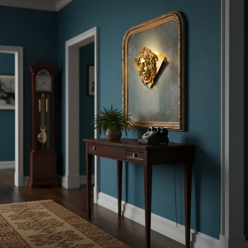 Sphinx Brass Wall Lamp T1968