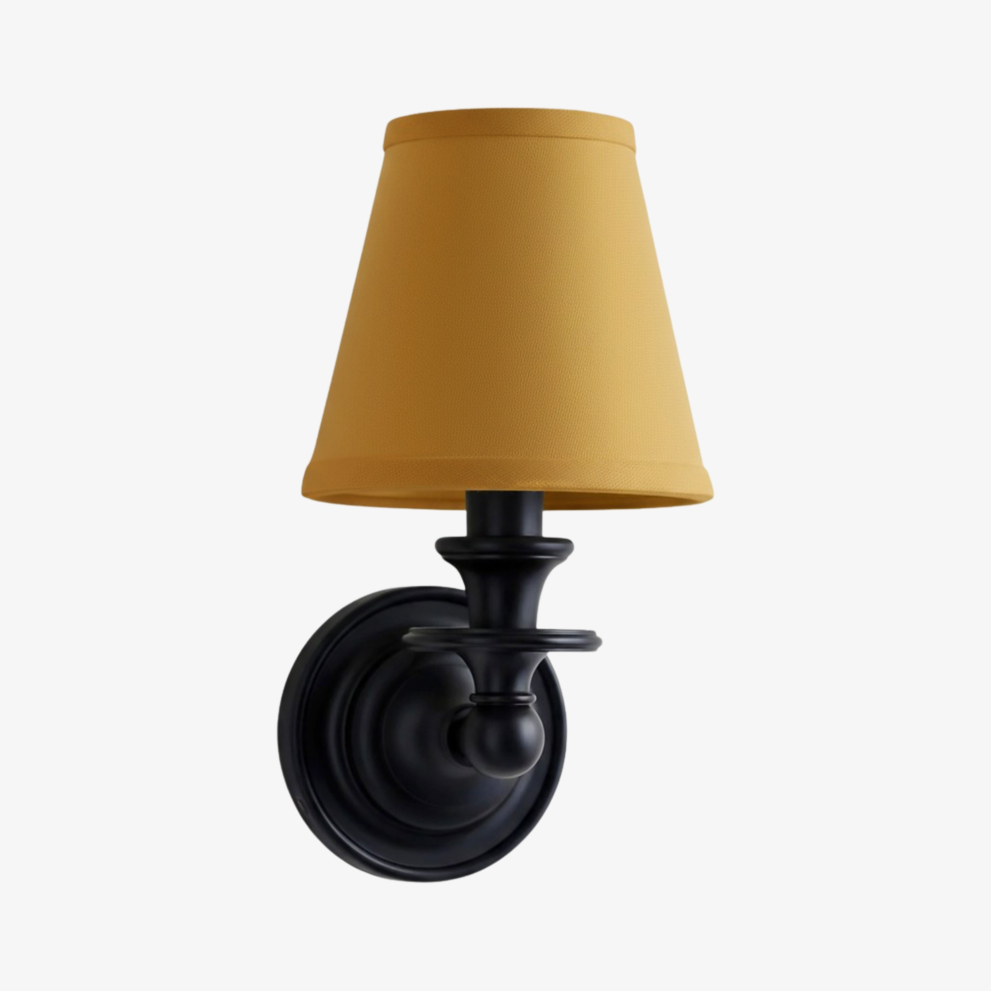 Kalvora Fabric Shade Wall Sconce - Stylish Modern Light for Bedroom T090