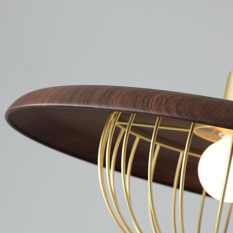 HAT Wooden Pendant Light