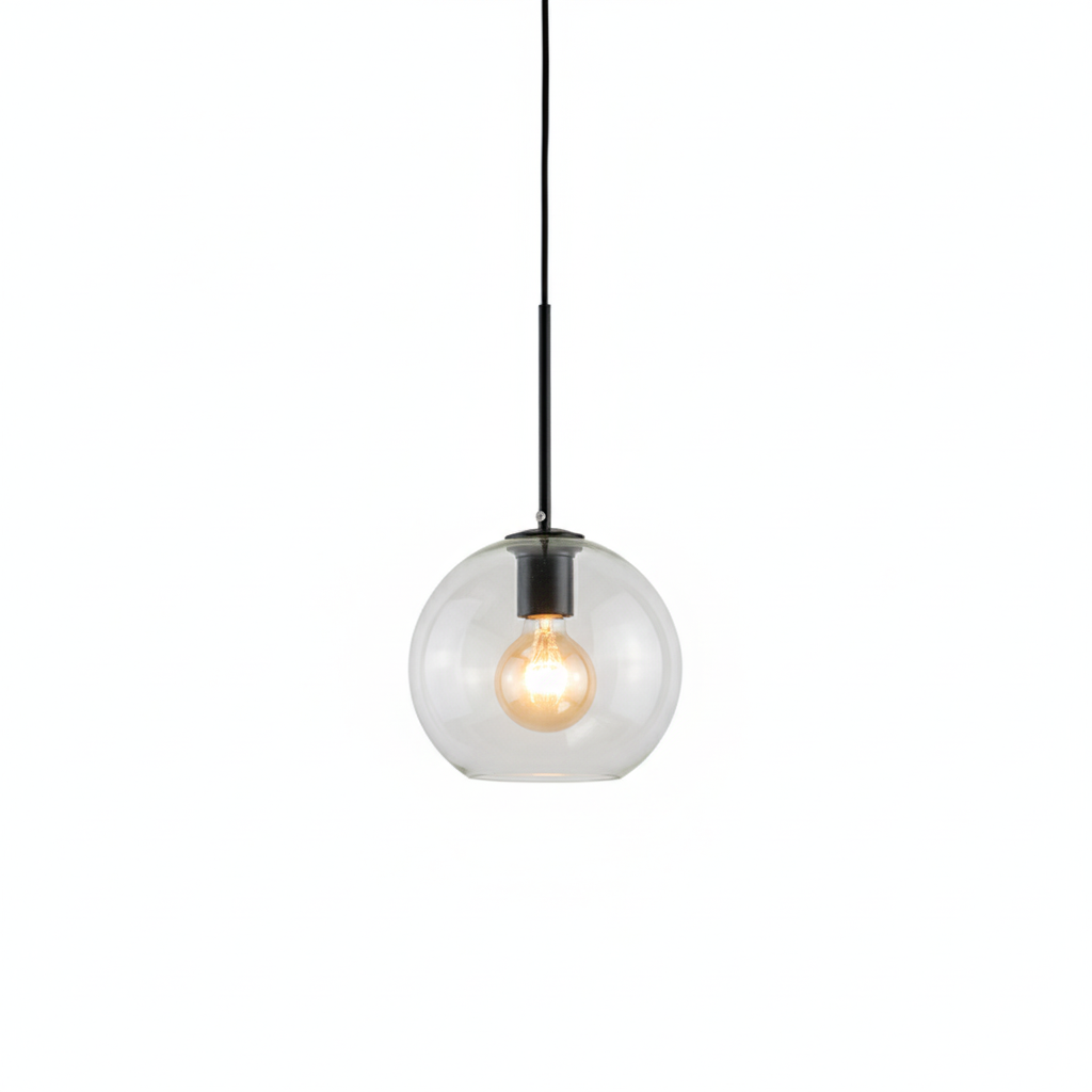 Solara Nordic Spherical Glass Pendant Light T2167