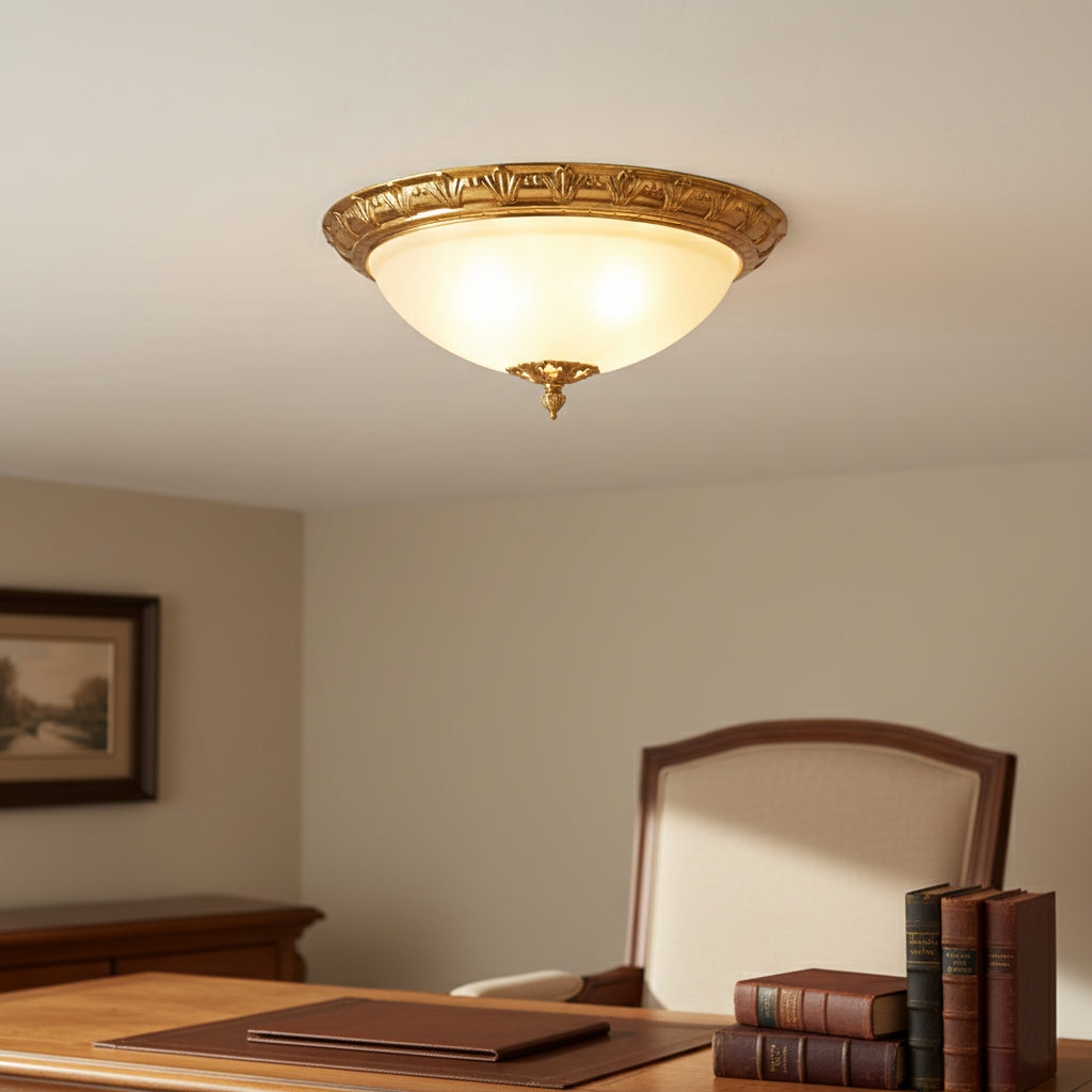 Deltana Flush Ceiling Lamp T1961