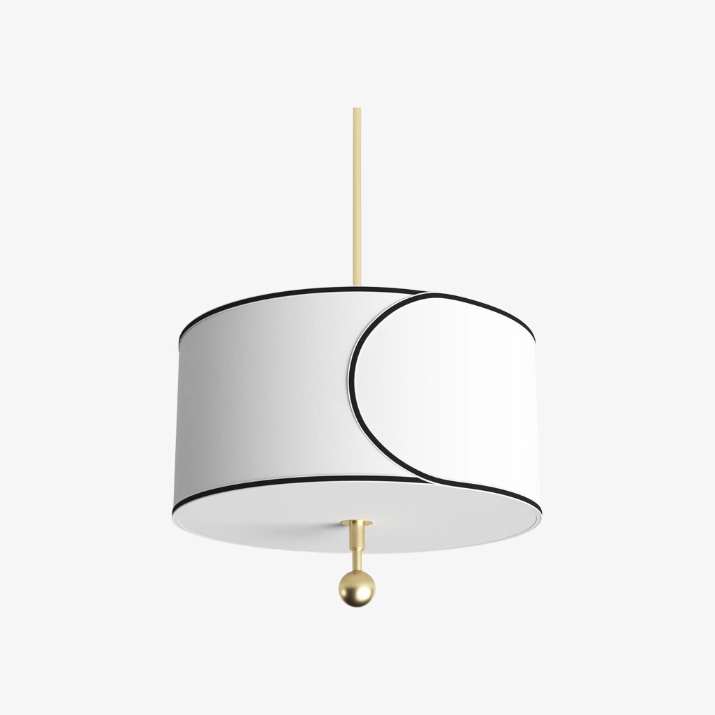 Roven 3-Light Pendant - Layered Fabric for Dining Room Lighting T659
