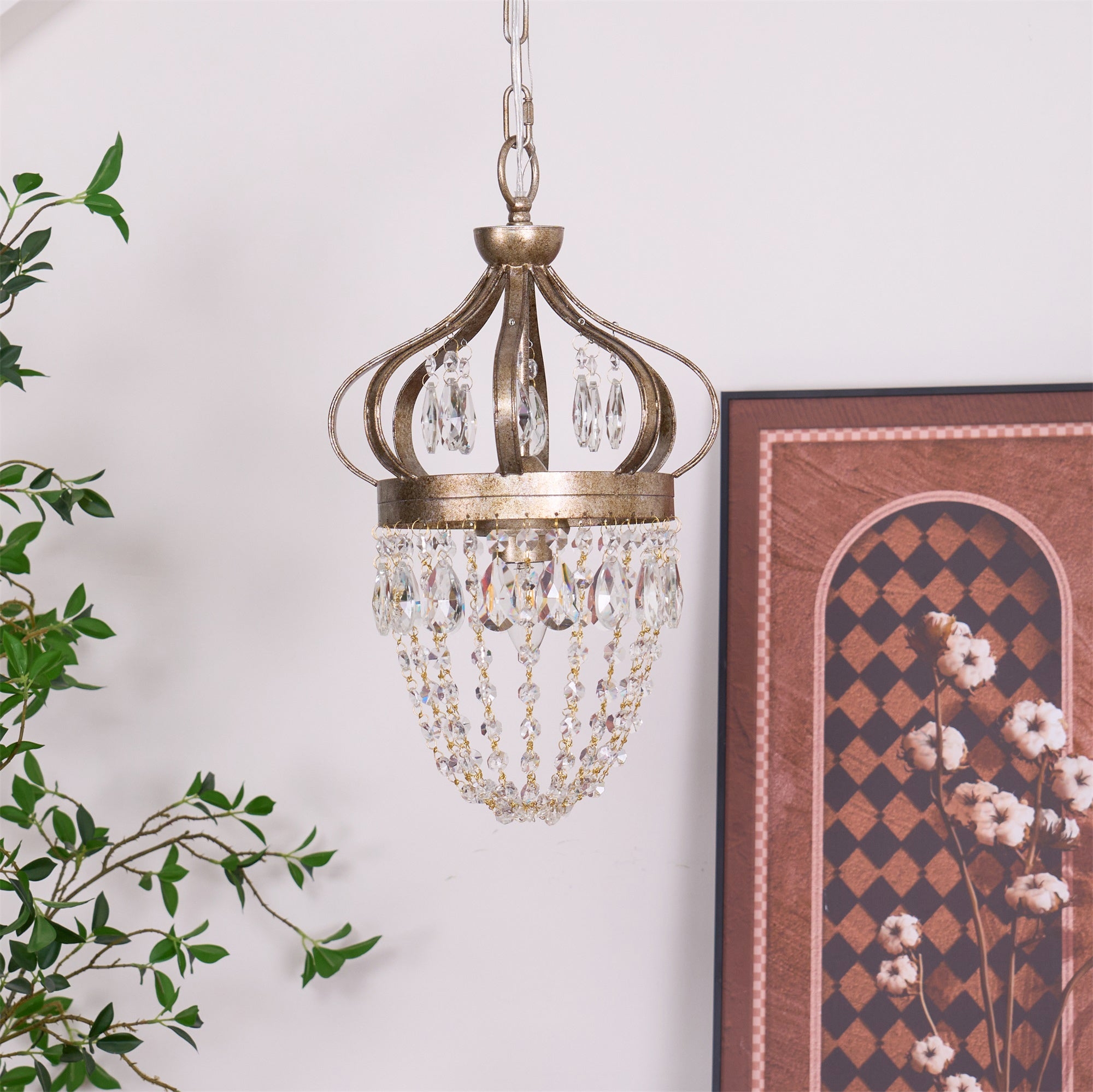 Abella Tear Drop Chandelier T1741