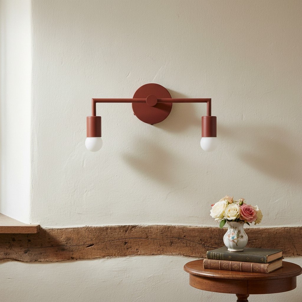 Mobilux Line Colorful Vanity Light - Modern Powder Coated Bathroom Sconce Fixture T316