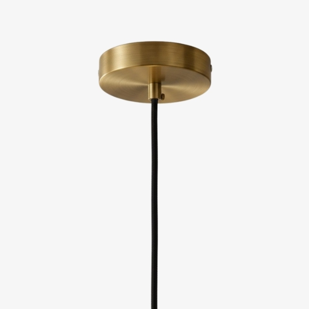 Alariv Elegant  Alabaster Dome Pendant Light - Modern Stone Lighting for Dining or Living T1160