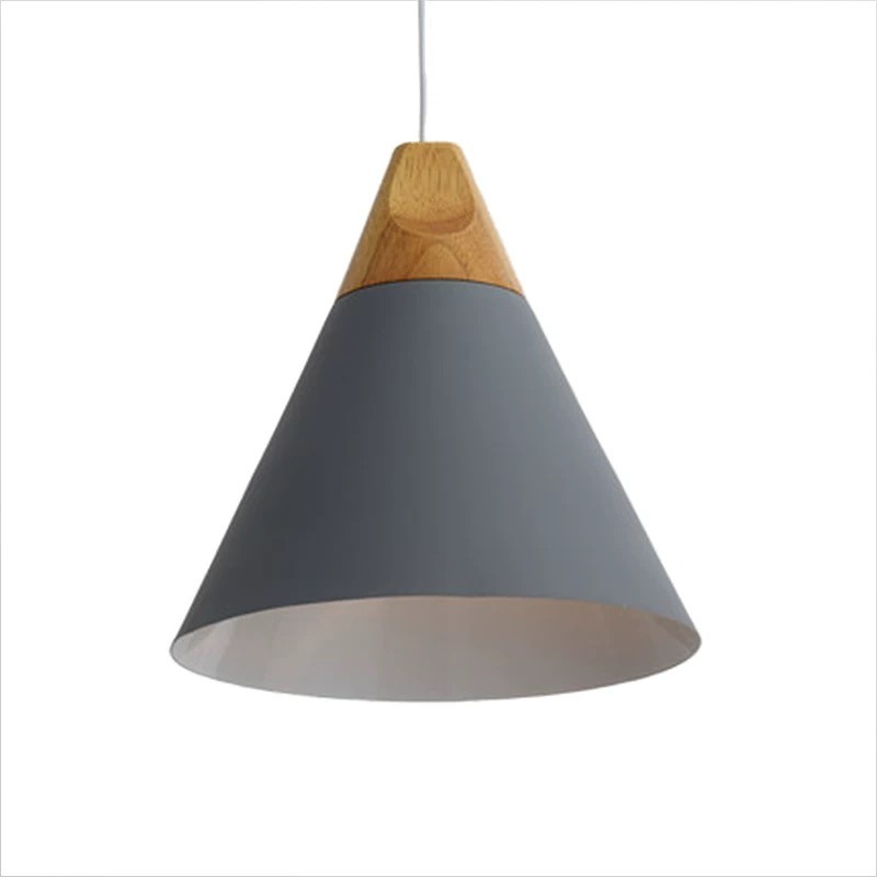 Connell Coned Woody Pendant Lamp