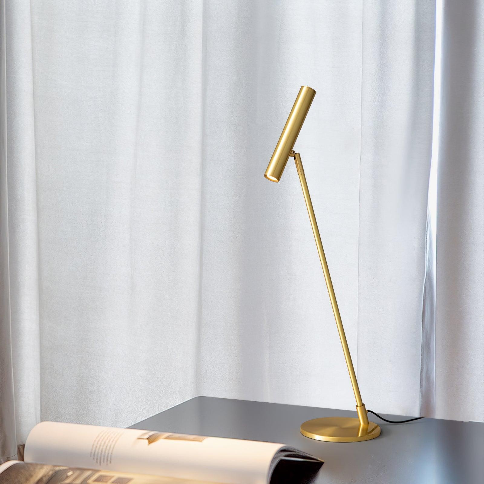 Modern Minimalist Brass Adjustable LED Floor Lamp M402