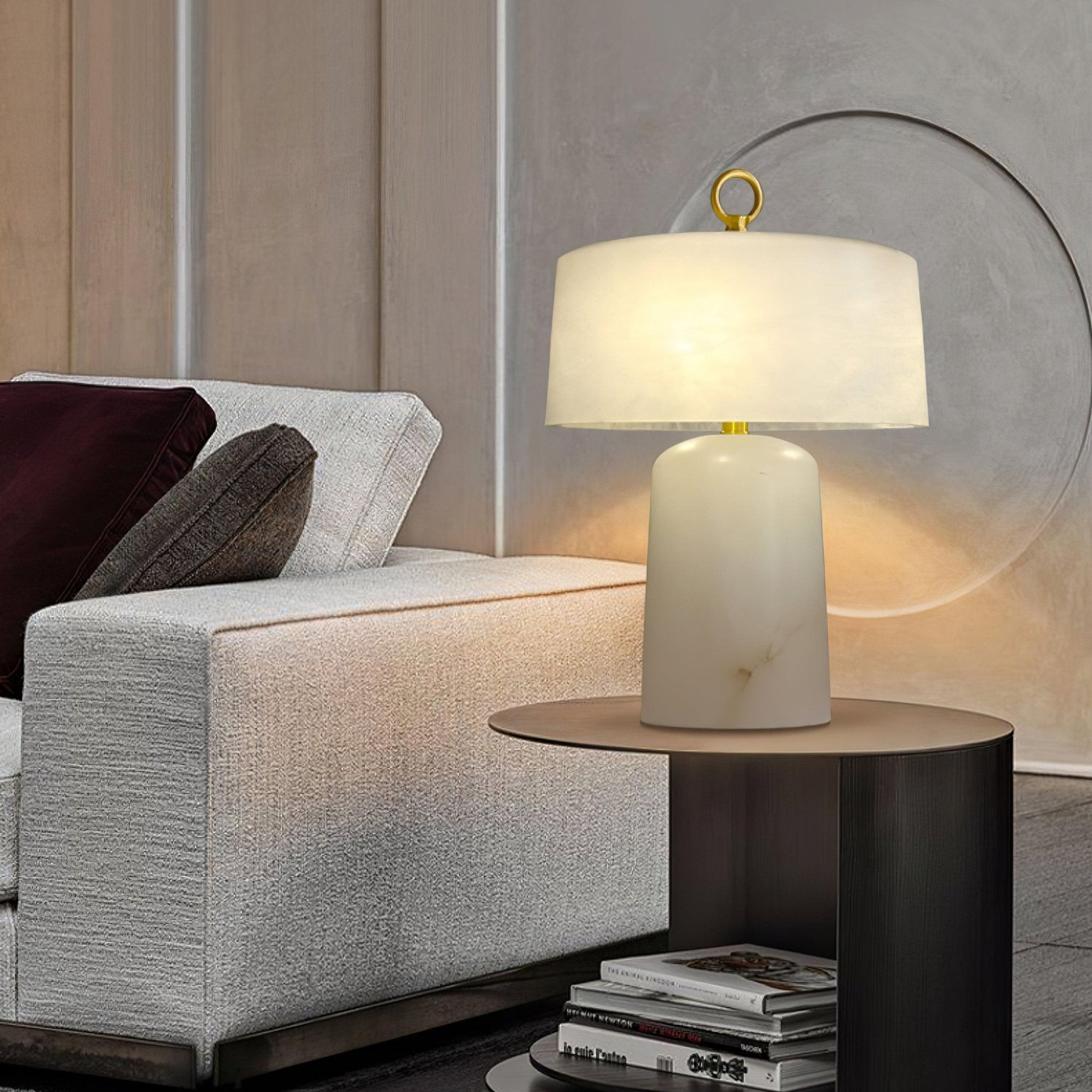 Light Luxury Style Marble Stone Table Lamp M481