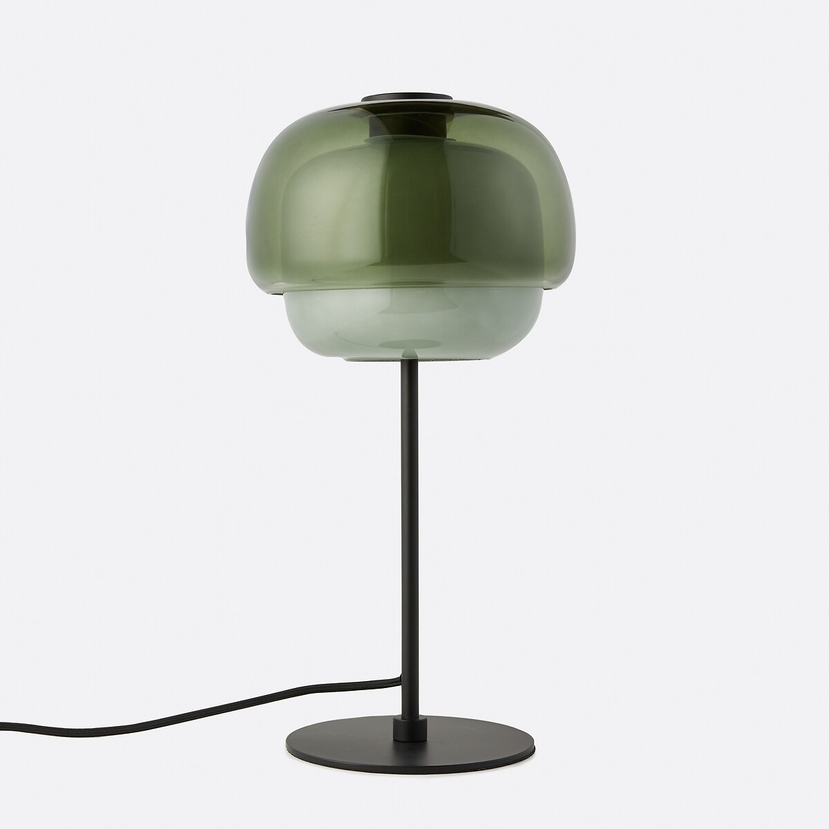 Clinco Stacked Glass Table Lamp ‑ Refined Minimalist Light for Bedroom S249