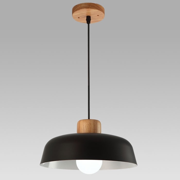 Scandinavian Metal Pendant Light with Macaroon Bowl Shape S33