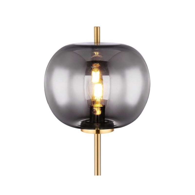 Living Room Blacky Glass Floor Light