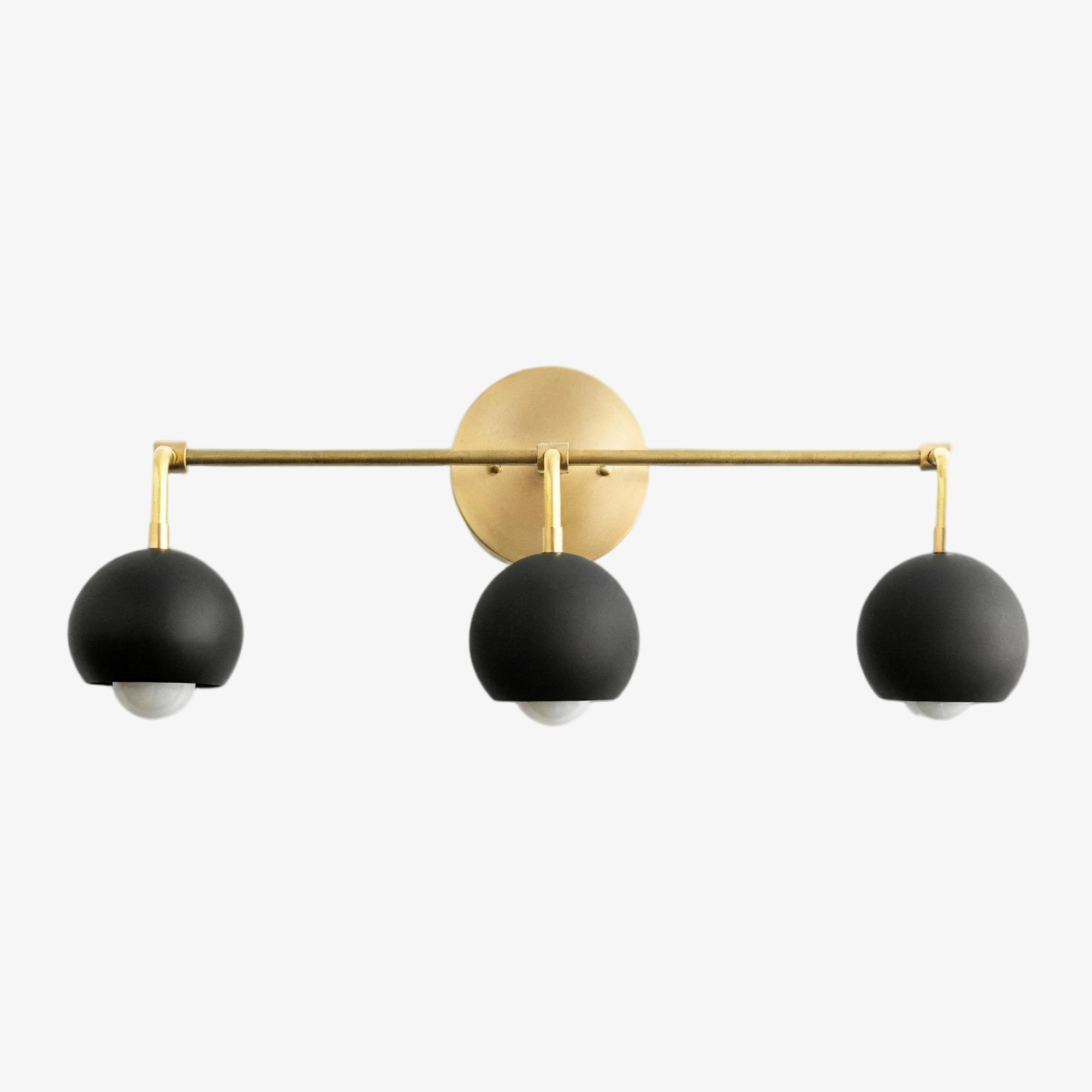 Metio Dome Decorative Vanity Light - Classic Orb Shade Bathroom Wall Lamp T324