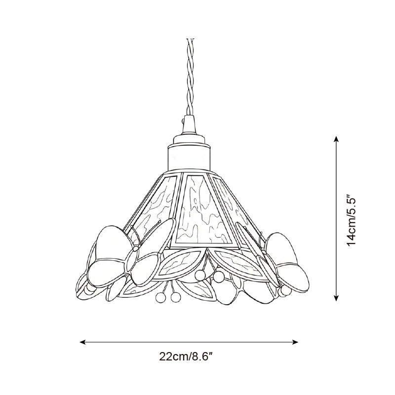 Butterfly Jewel Pendant Lamp T1468