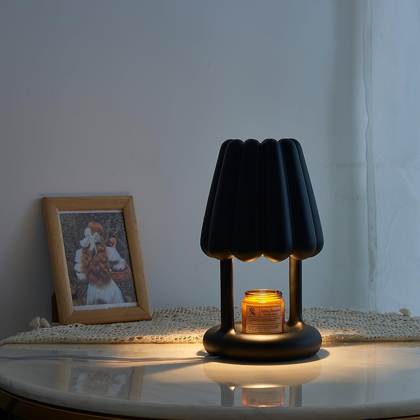 Ice Cream Flocked Resin Table Lamp M463