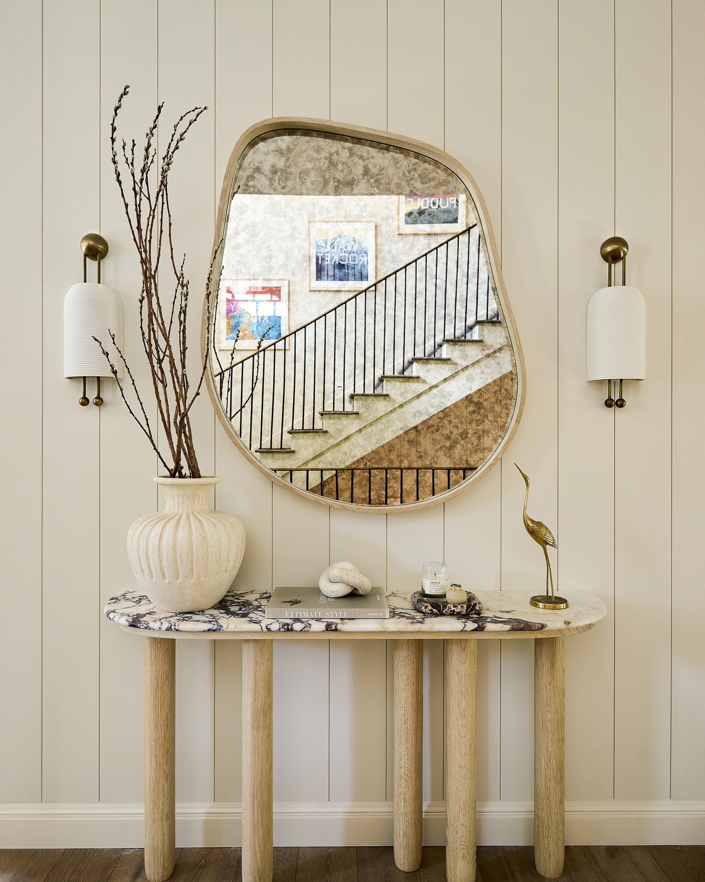 Lantern Glass Sconce T1702