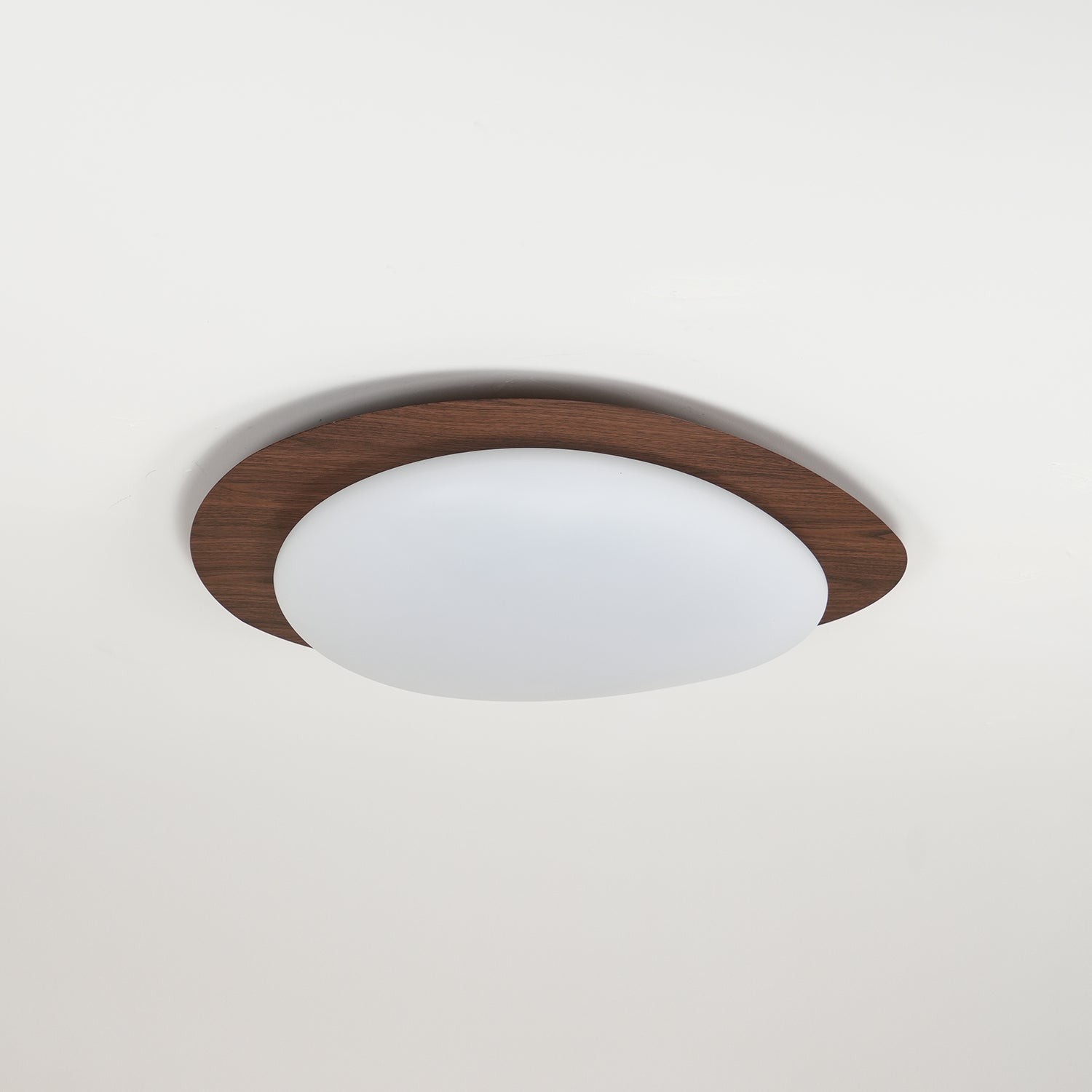 Pebble Walnut Ceiling Light M335