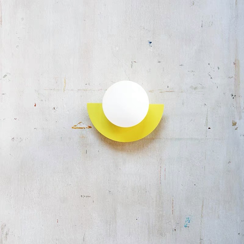 Colourful Ambient Wall Sconce - Decorative Indoor Light Fixture S149
