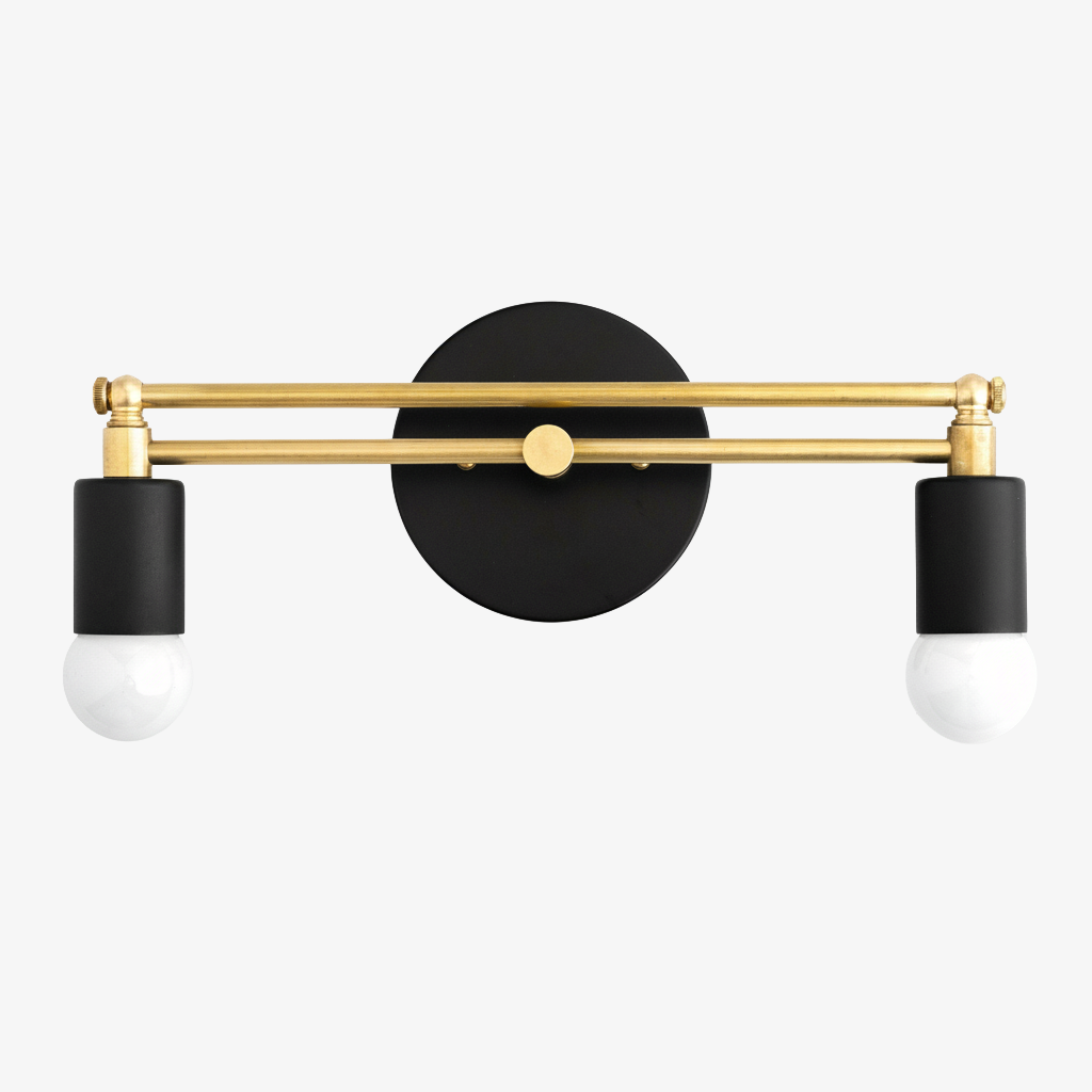 Mobilux Line Modern Vanity Light - Bathroom Wall Fixture in Art Deco Style T354