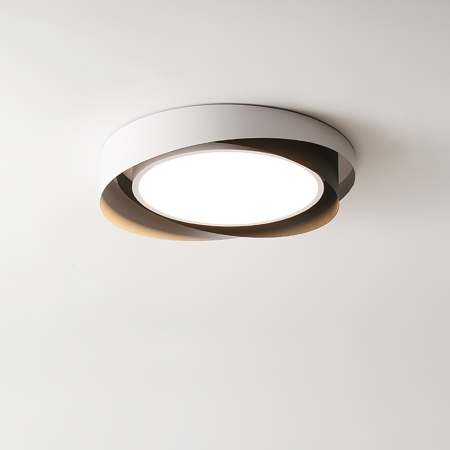 Nordic Style Modern Minimalist Wave Pattern Ceiling Lamp M424