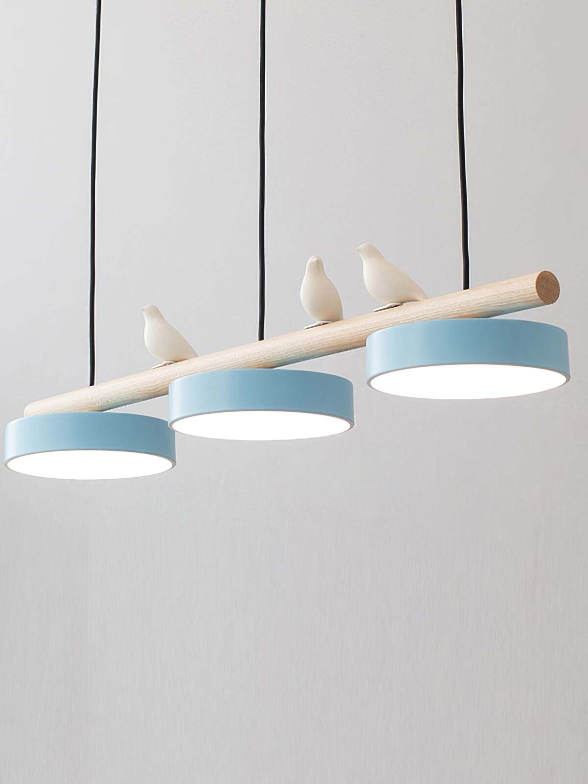Creative Branch Bird Shaped Pendant Lamp G01