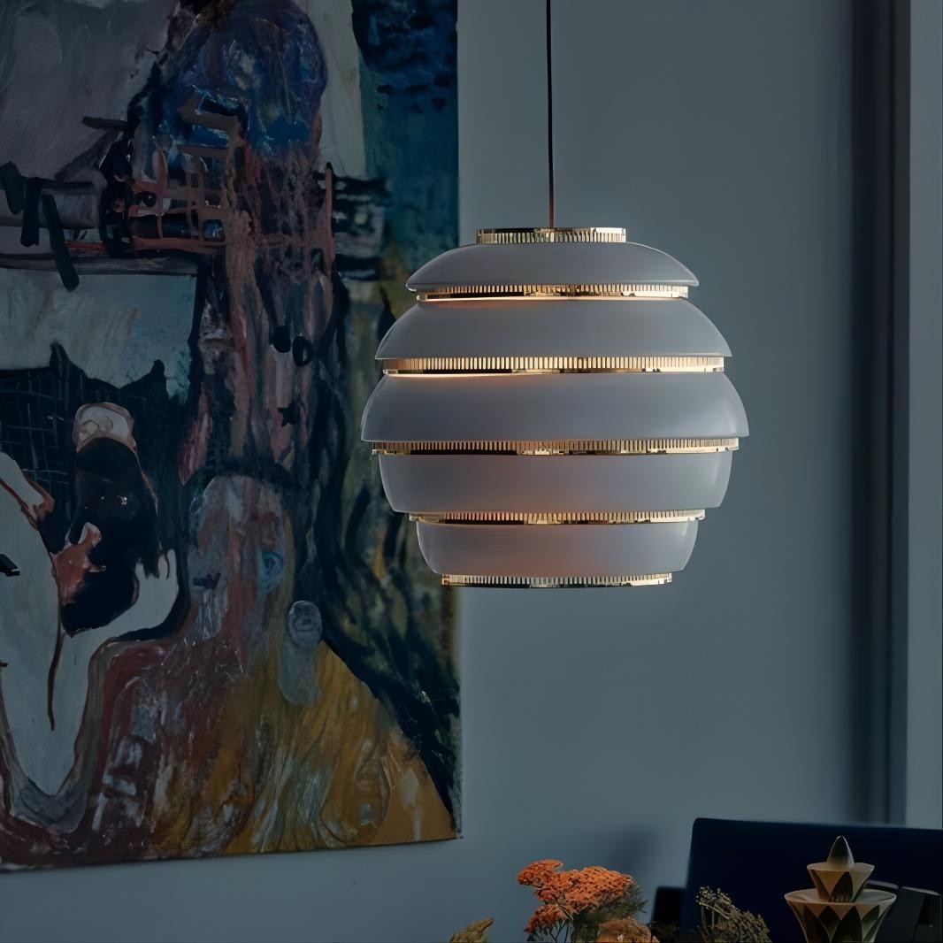 Classic Multilayer Beehive Pendant Light