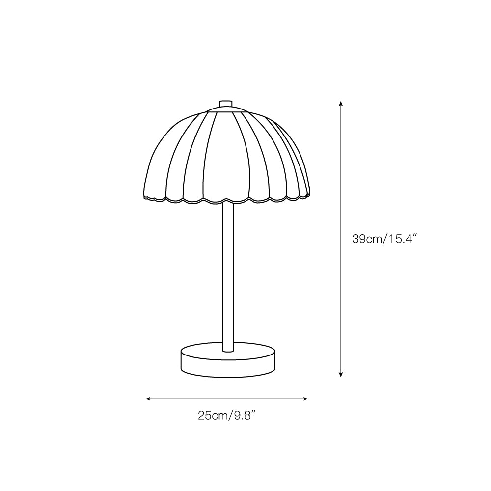 Small Umbrella Table Lamp T1665
