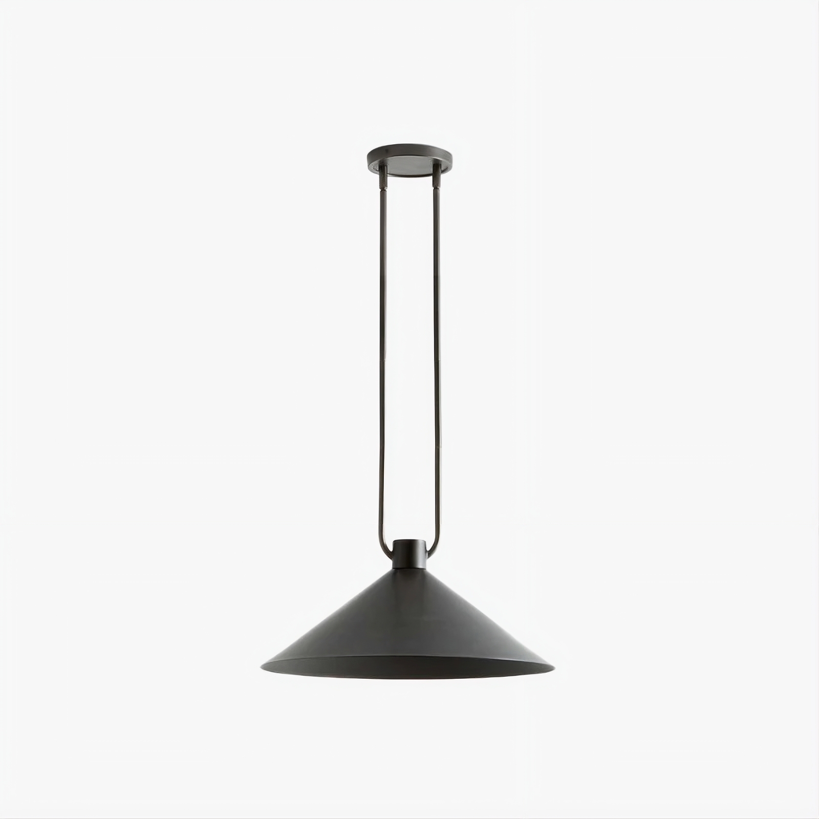 Vaxeuran Industrial Metal Cone Pendant Light - Modern Industrial Design for Kitchens and Dining T1223