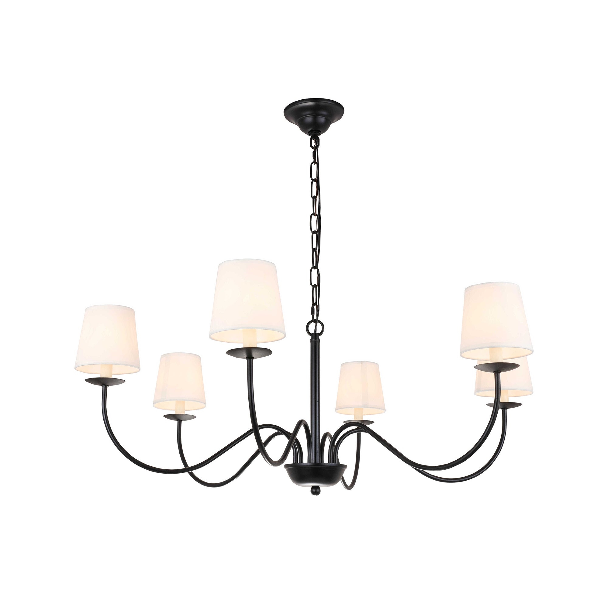 Eclipse Brass Chandelier T1736