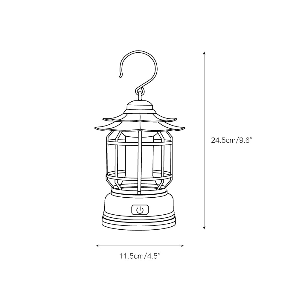 Lantern Outdoor Camping Table Lamp T1640