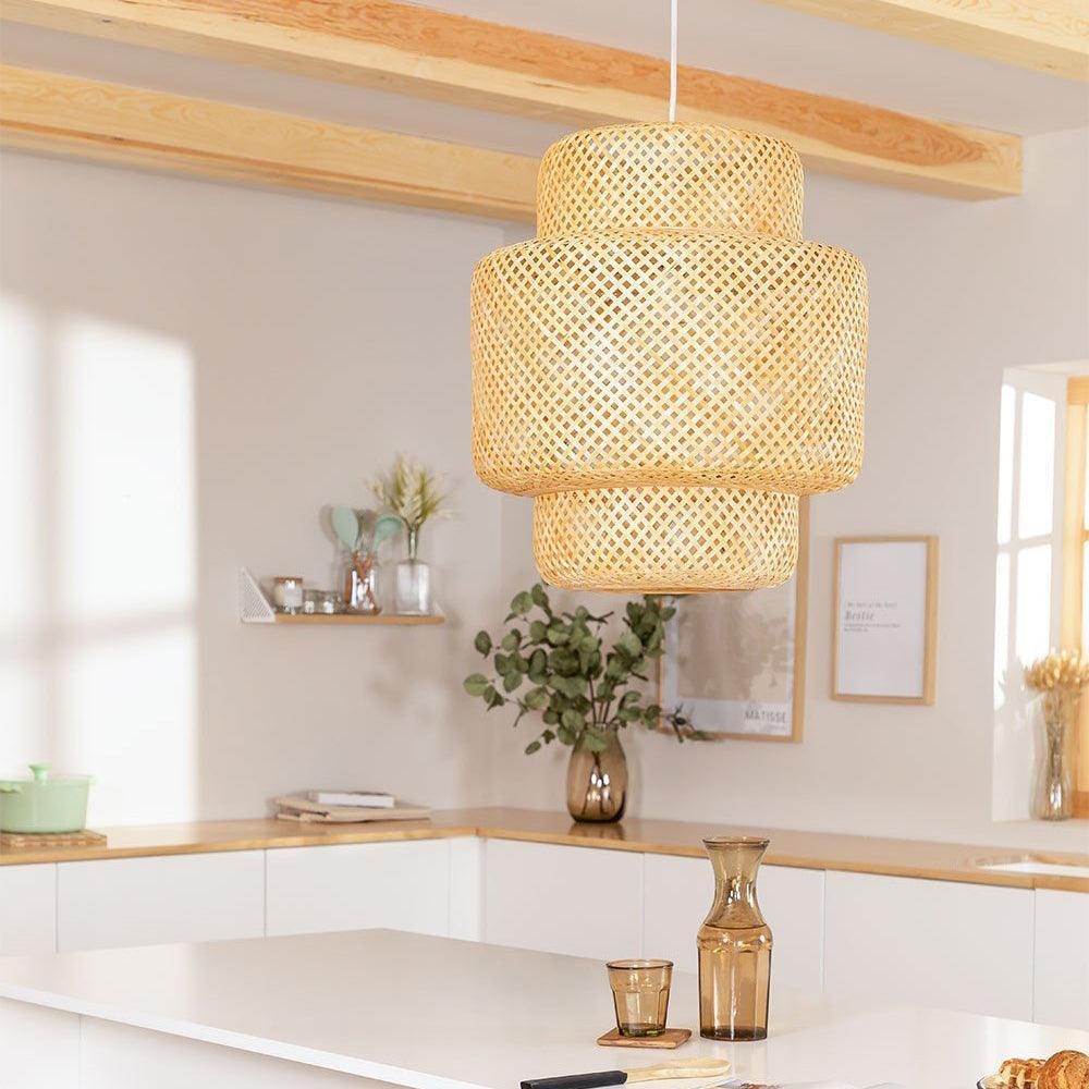 Bamboo Pendant Light T2111