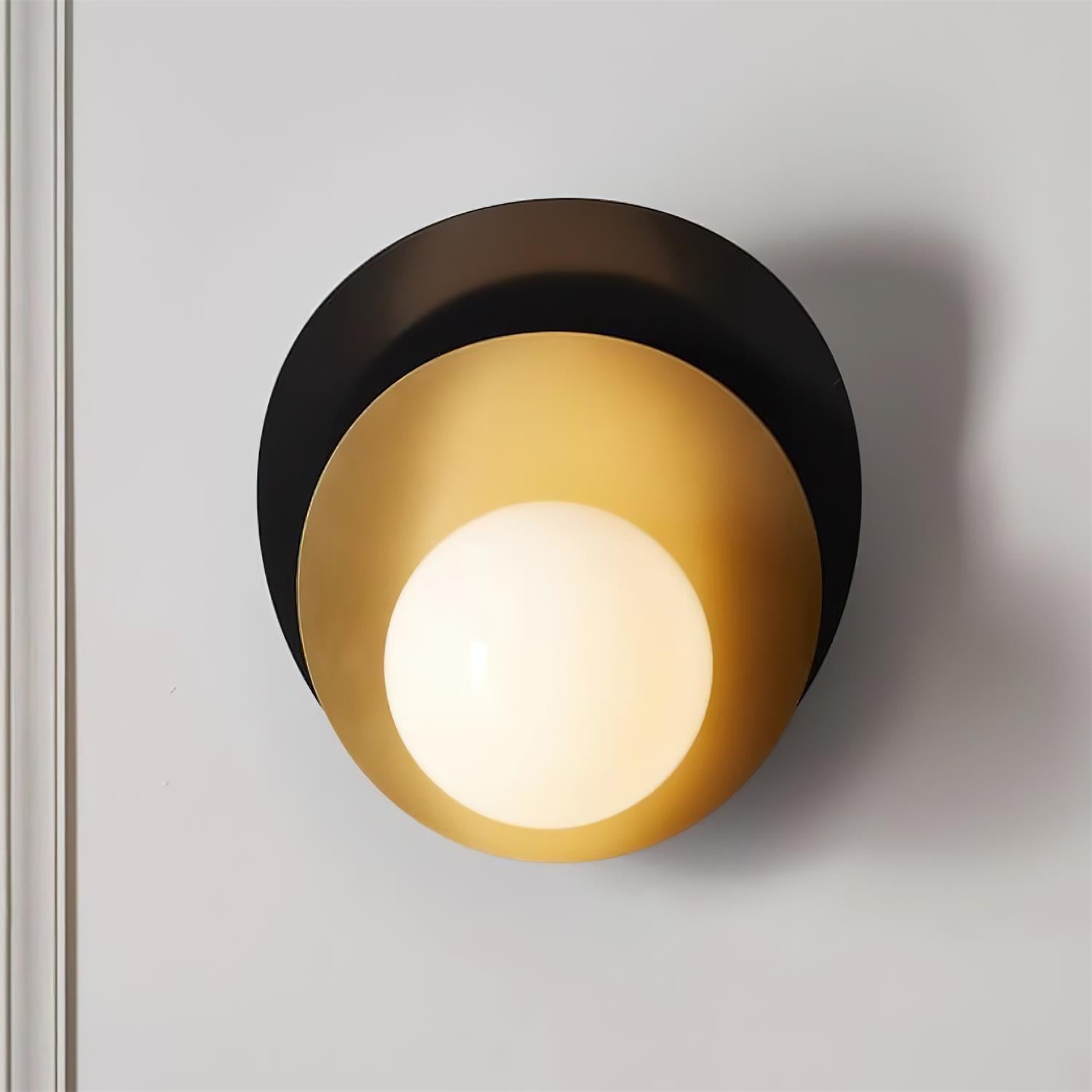 Nordic Minimalist Geometry Globe Wall Lamps M85