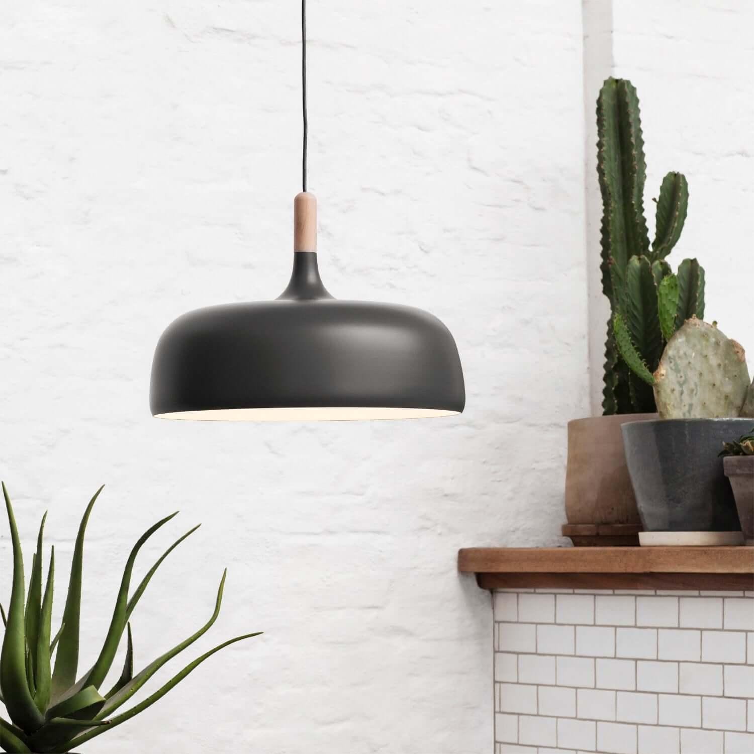 Scandinavian Acorn Pendant Light S35
