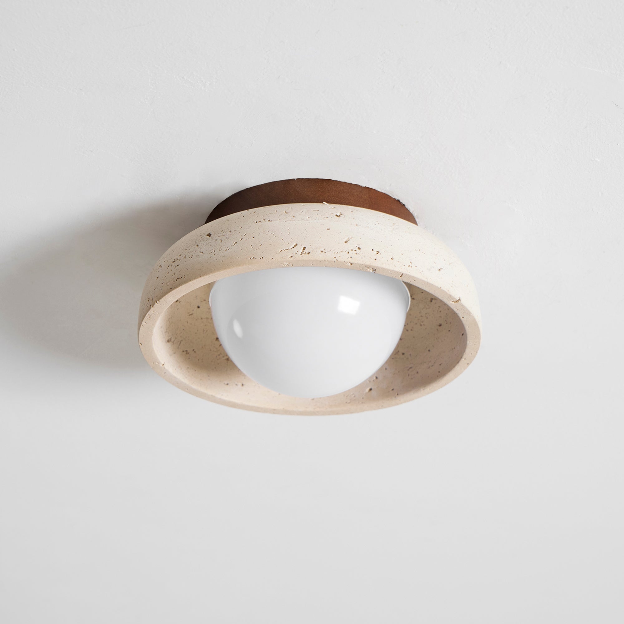 Piedra Travertine Ceiling Lamp T1906