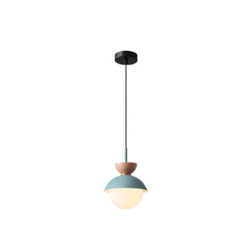 Scandinavian Macaroon Pendant Light with Aluminum for Bedroom