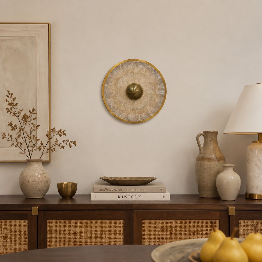 Shellure Nordic Shell Wall Lamp - Elegant Patterned Light for Living Room T2229