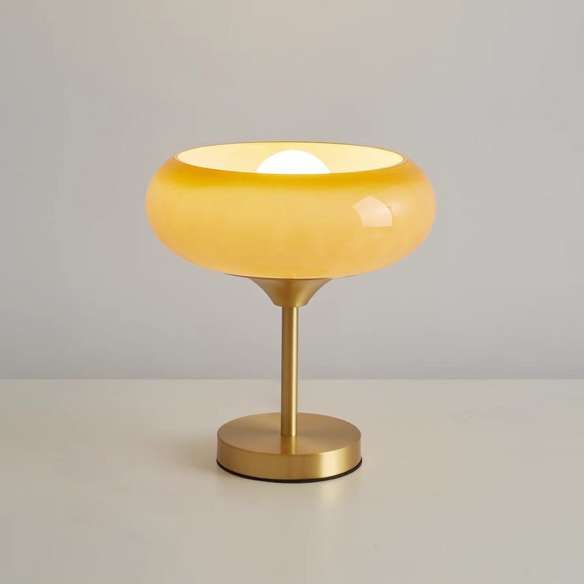 Egg Tart Glass Table Lamp T1667