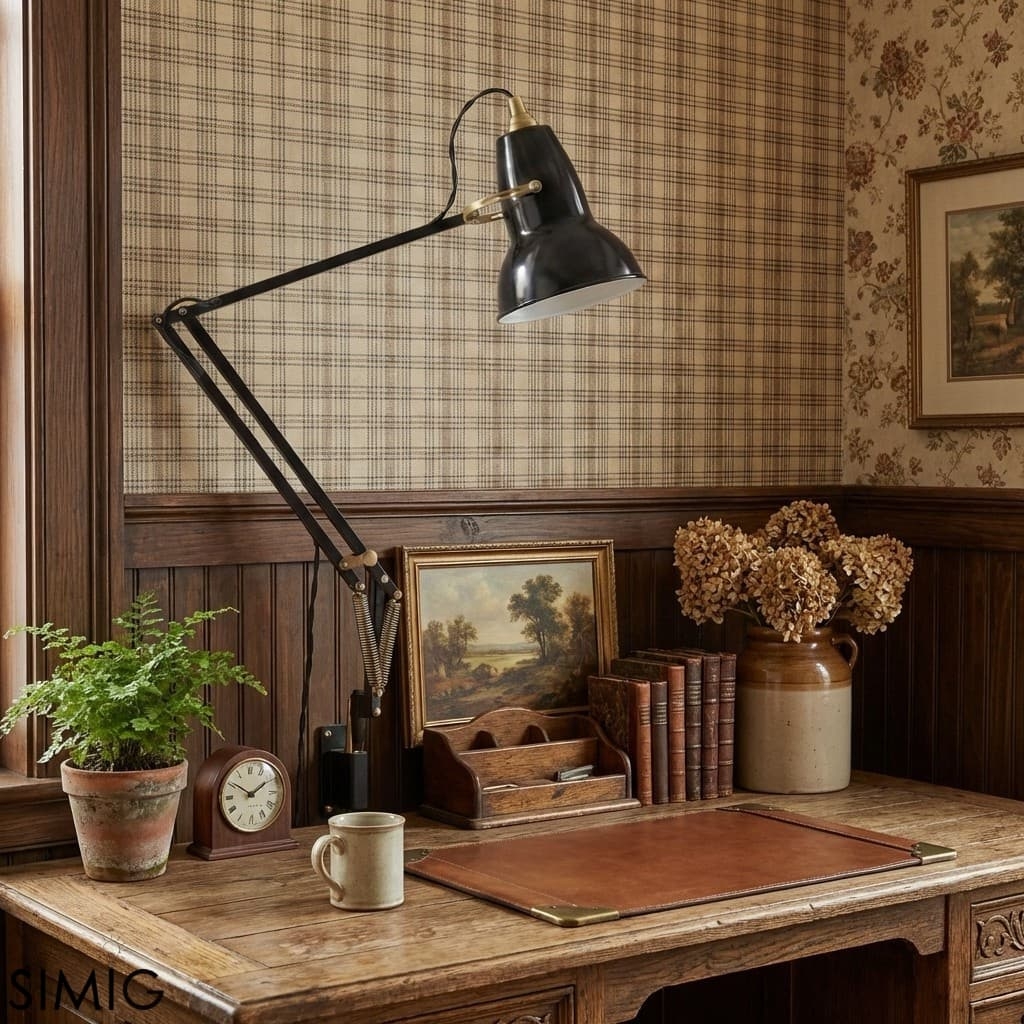 Modryx Modern Adjustable Wall Lamp - Focused Task Light for Office T576