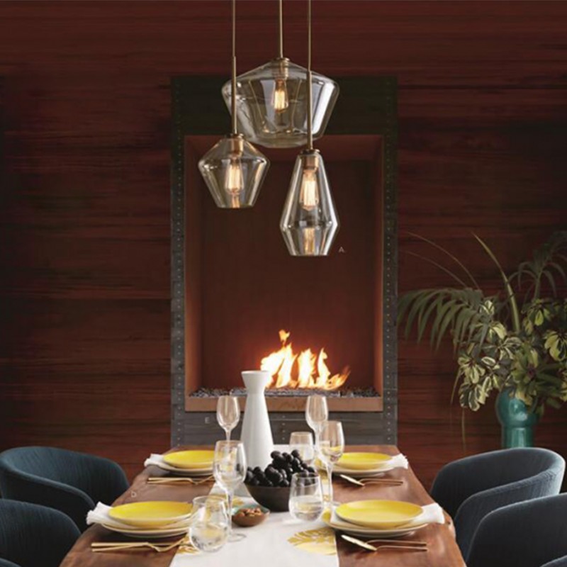 Modern Simple Glass Pendant Lamp