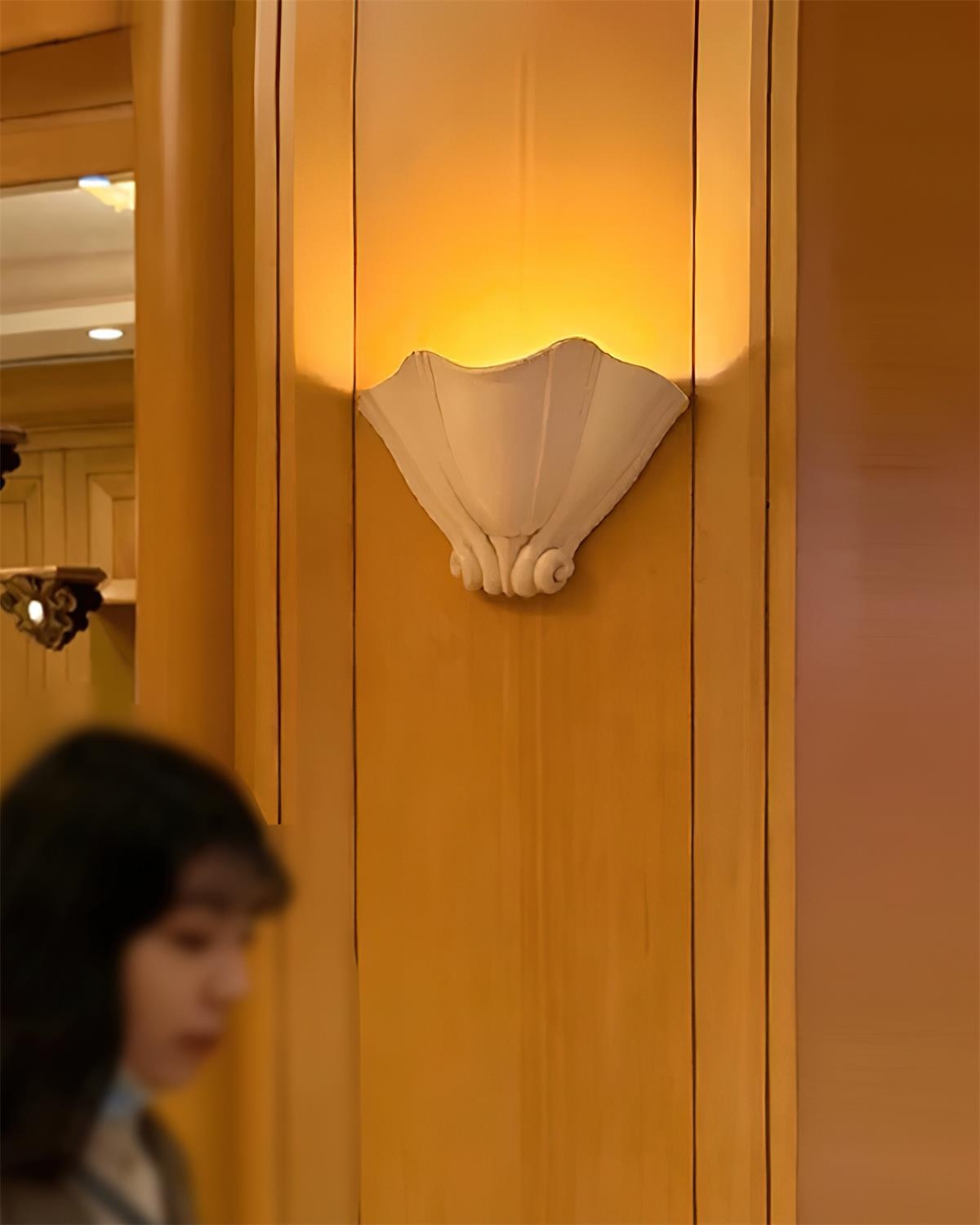 Roche Plaster Wall Lamp T1289