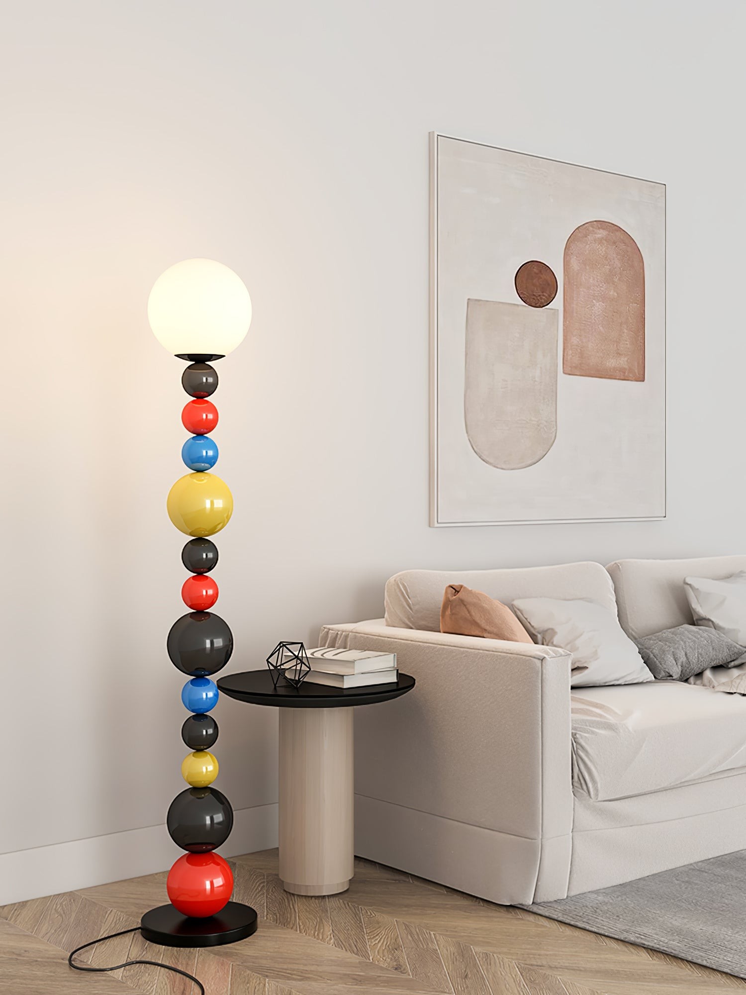 Colorful Round Ball Floor Lamp M376