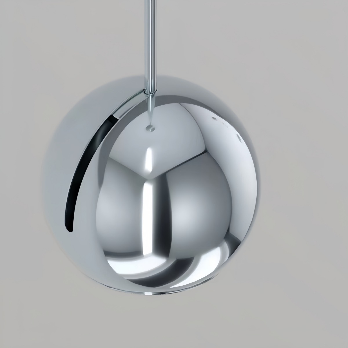 Veridia Minimalist Manually Adjustable Pendant Light - Globe Design Hanging Light for Dining Room T2219
