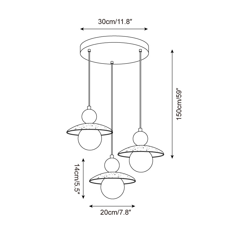 Modiva Pendant Lamp T1402