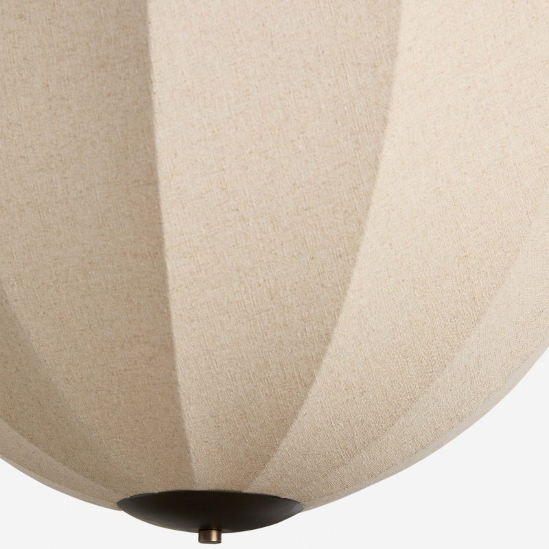 Lumarys Pendant Light - Botanical Inspired Linen Shade for Living Room T658